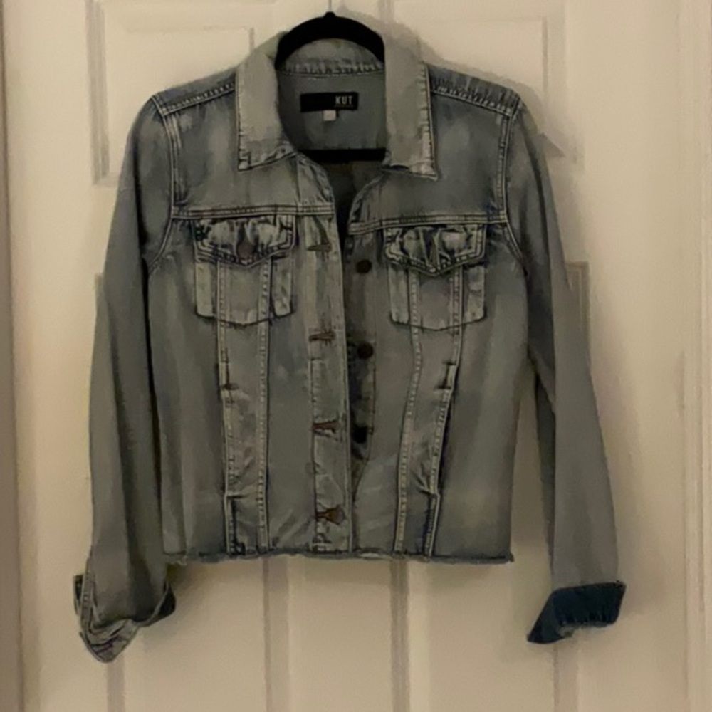 Kut from the Kloth Women's Denim Jacket - blue